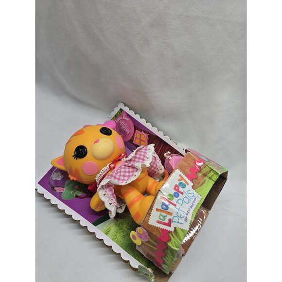RARE NEW Lalaloopsy PURRTY KITTEN PAWS Orange Jointed Cat PET PALS - Picture 16 of 16